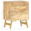 vidaXL Nattbord 40x30x50 cm heltre mango
