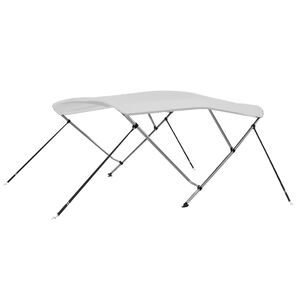 vidaXL Biminitopp 3-buet hvit 183x180x137 cm