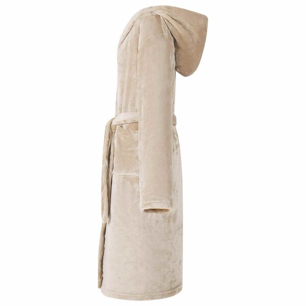 vidaXL Badek&aring;pe med hette Beige xxl Flanell