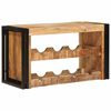 vidaXL Vinhylle Brun 80 x 45 x 33 cm Solid Grov Mango Tre