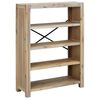 vidaXL Bokhylle 4 etasjer 80x30x110 cm heltre akasie