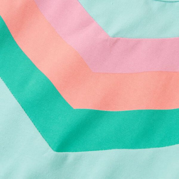 Barnekjole med snor lysemynte 116