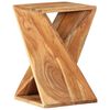 vidaXL Sidebord 35x35x55 cm gjenvunnet akasie