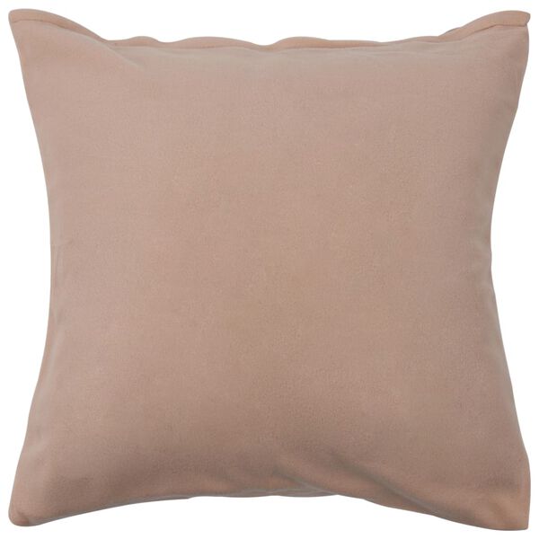 vidaXL Sengesett 4 deler fleece beige 155x200/80x80 cm