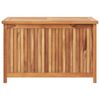 vidaXL Putekasse 90x50x58 cm heltre teak