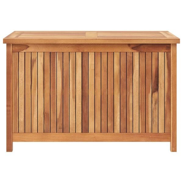 vidaXL Putekasse 90x50x58 cm heltre teak
