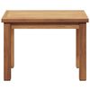 vidaXL Kaffebord Brun 50 x 35 x 36 cm Heltre teak