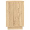 vidaXL Skjenk sonoma eik 102x35x60 cm konstruert tre