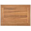 vidaXL Kaffebord Brun 50 x 35 x 36 cm Heltre teak