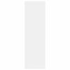 vidaXL Vegghylle hvit 85x16x52,5 cm konstruert tre