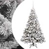 vidaXL Kunstig juletre med kuler 120 cm 150 LED-lys Varmhvit