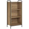vidaXL Bokskap 55,5 x 33 x 174 cm Konstruert tre Artisan eik