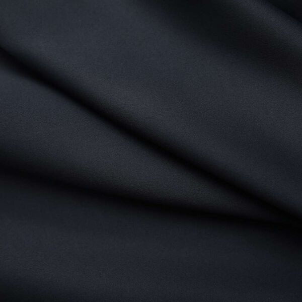 vidaXL Lystette gardiner med kroker 2 stk svart 140x225 cm