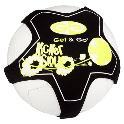 Get & Go Football ferdighetstrener svart og gul