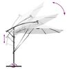 vidaXL Kantilever bananparasol sand 294 x 294 x 248 cm