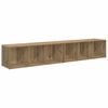 vidaXL TV-benksett 2 pcs Artisan Eik 37 x 35 x 107cm Konstruert tre