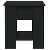 vidaXL Salongbord svart 101x49x52 cm konstruert tre