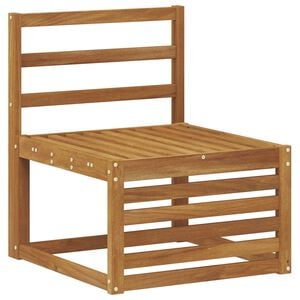 vidaXL Ute Midt Sofa Solid akasietre Naturlig 59 x 63 x 73 cm