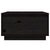 vidaXL Salongbord svart 55x56x32 cm heltre furu