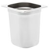 vidaXL Gastronormbeholdere 8 stk GN 1/6 200 mm rustfritt stål