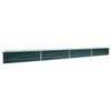 vidaXL H&oslash;ybed galvanisert st&aring;l 600x80x45 cm gr&oslash;nn