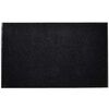 vidaXL D&oslash;rmatte svart 90 x 150 cm PVC