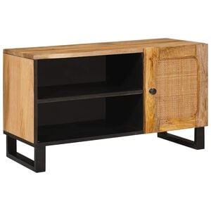 vidaXL TV-skap Brun 80 x 33 x 46 cm Massiv mango tre