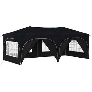 vidaXL Pop-up Festtelt Antrasitt 575 x 288 x 245 cm Oxford Stoff