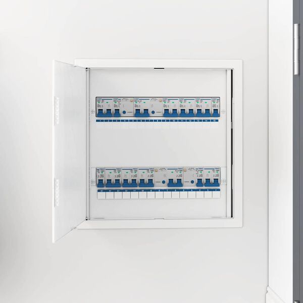 vidaXL Tilkomstpaneler Hvit 40 x 40 cm ABS-plast