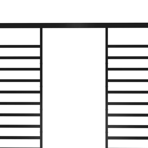 vidaXL Paviljong med uttrekkbart tak 4x3x2,3 m antrasitt 180 g/m&sup2;