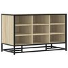 vidaXL Skobenk sonoma eik 84x40x53,5 cm konstruert tre og metall