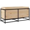 vidaXL Plantekasse 100x40x50 cm heltre furu