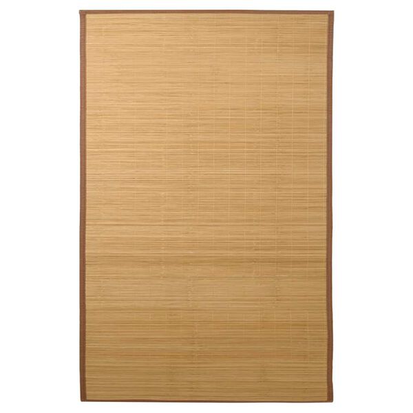vidaXL Bambusteppe 100x160 brun