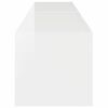 vidaXL TV Veggskap Veggmontert 2 pcs Glanset Hvit 78,5 x 31 x 29,5 cm