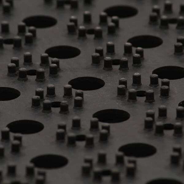 vidaXL Gummimatte 16 mm 100x150 cm