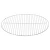 vidaXL Grillrist rund &Oslash;47 cm 304 rustfritt st&aring;l