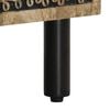 vidaXL TV-benk 105x33x46 cm heltre mango