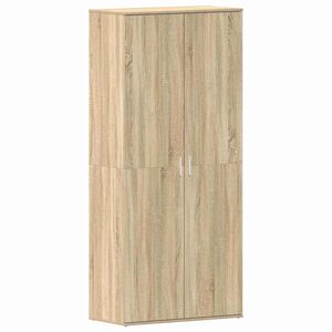 vidaXL Sko Skap 80 x 39 x 178 cm Konstruert tre Sonoma eik