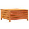 vidaXL Hagefotskammel voksbrun 62x63,5x32 cm heltre furu