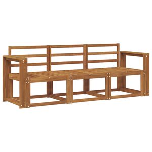 vidaXL Utend&oslash;rs sofa-sett 3 pcs Naturlig