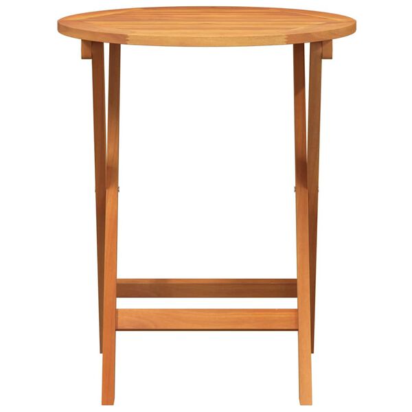 vidaXL Hagebord Naturlig 60 x 60 x 72 cm Solid akasietre