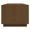 vidaXL Salongbord honningbrun 110x50x40 cm heltre furu