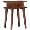 vidaXL Nattbord 50x35x55 cm heltre akasie