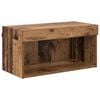 vidaXL TV-benksett 60 x 30 x 30 cm Gamle tre Konstruert tre