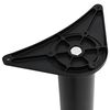 4 Height justerbare Bordben Sort 870 mm