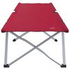vidaXL Sammenleggbar camping seng 2 pcs Rød 62 x 194 x 42 cm