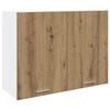 vidaXL Hengende skap "Lyon" artisan eik 80x31x60 cm konstruert tre