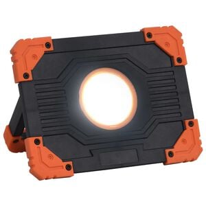 vidaXL B&aelig;rbart LED-spotlys ABS 10 W kaldhvit