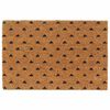 vidaXL D&oslash;rmatte naturlig 40x60 cm tuftet kokosfiber