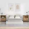 vidaXL Nattbordskap 2 pcs artisan eik 49 x 36 x 61 cm Konstruert tre
